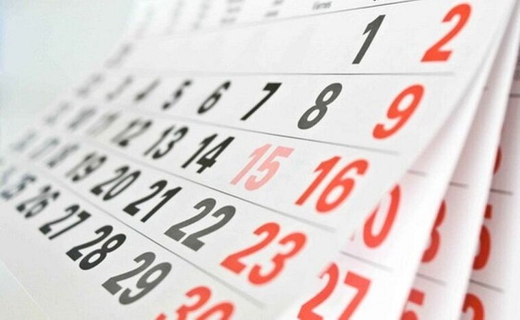 calendario per smettere di fumare